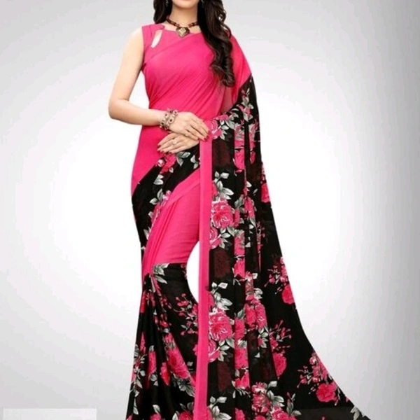 Chintana Stylish Gorgeous Printed Sharew - sharee,sari