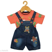Cute Kids Boys Stylish Dingarees And Jumpsuit - kids jumpsuit,kids shirt