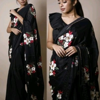 Diva Stunning Women's Sharee - women's sharee,sharee,sari, Rs.680 for yellow,sky and black., Rs.800 for pink and bluesky
