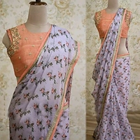 Diva Stunning Women's Sharee - women's sharee,sharee,sari, Rs.680 for yellow,sky and black., Rs.800 for pink and bluesky