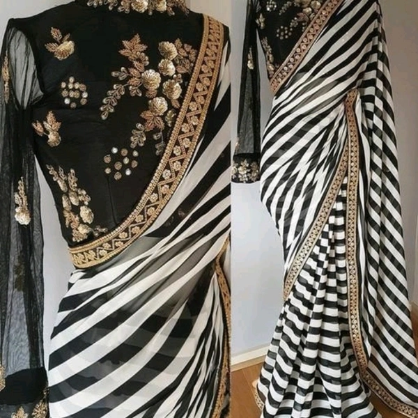 Diva Stunning Women's Sharee - women's sharee,sharee,sari, Rs.680 for yellow,sky and black., Rs.800 for pink and bluesky