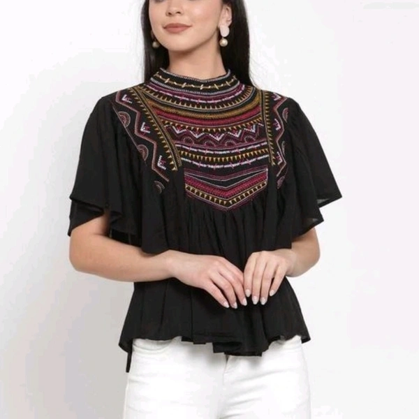 Designed Women's Top And Tunics