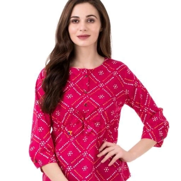 Women's Cotton Top And Tunics