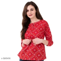 Women's Cotton Top And Tunics