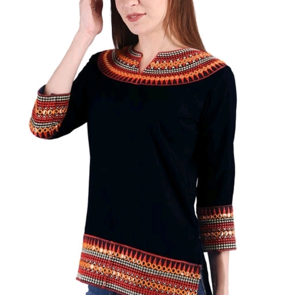 Urban Fashionable Women's Top And Tunics