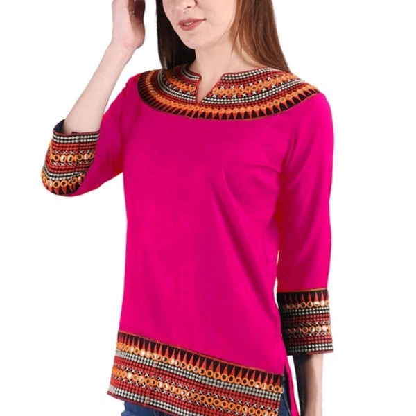 Urban Fashionable Women's Top And Tunics