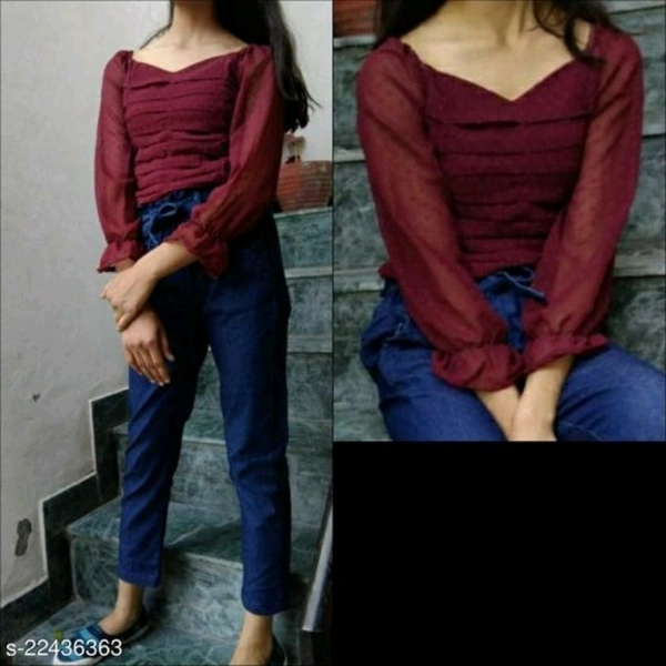 Trendy Fashionable Women's Top And Tunics