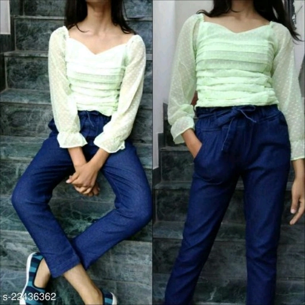 Trendy Fashionable Women's Top And Tunics