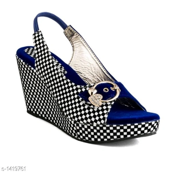 Trendy Women's Nappa Leather Heel Sandle