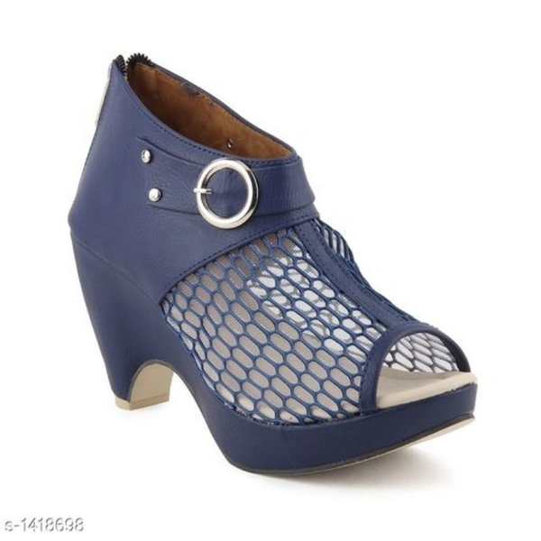 Trendy Women's Nappa Leather Heel Sandle