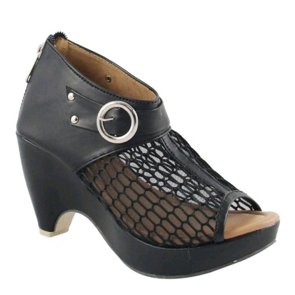 Trendy Women's Nappa Leather Heel Sandle
