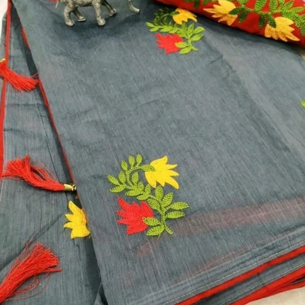 Attractive Kora Cotton Women's Sharee