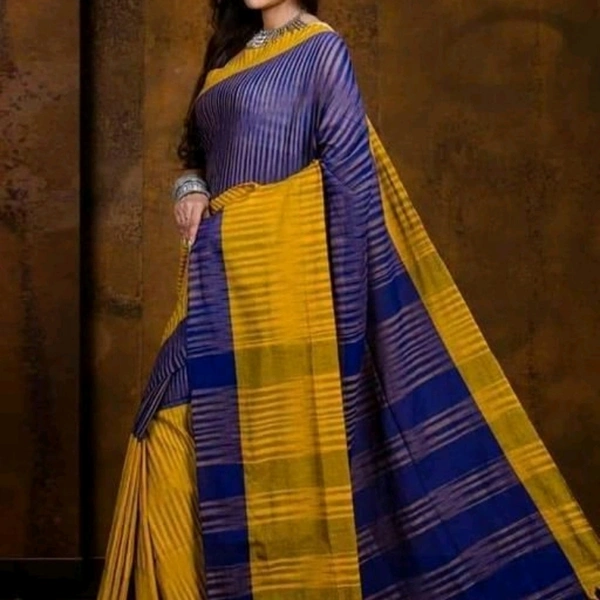 Aradhya Striped Cotton Sarees 