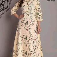 Women Printed Rayon Kurtis*Fabric: Rayon,Cotton SlubSleeve Length: Long Sleeves,Three-Quarter Sleeves