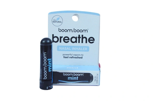 boom boom Boom boom nose inhaler flaver mint