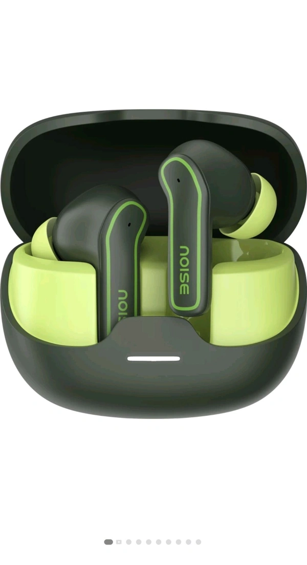 Noise Pop buds with 50 Hrs of playtime, Quad Mich with ENC Bluetooth Headset  True Wireless - Moon