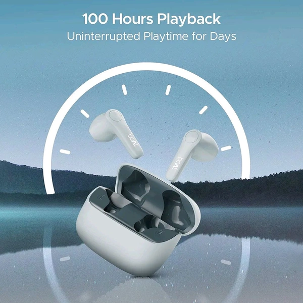 boAt Airdopes Atom 81 Pro Truly Wireless in Ear Ear Buds W/ 100Hrs of Playtime, 4 Mics with Enx, Beast Mode with 50Ms Low Latency, 13Mm Drivers, Iwp Tech, ASAP Charge(Slate Fusion) - Gray