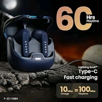 Latest Wireless Bluetooth Earbuds(Blue) - Blue
