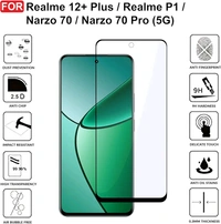 Realme 12+ Plus / Realme P1 / Narzo 70 / Narzo 70Pro / iQOO 12 (5G) Tempered Glass Screen Protector Full HD Quality Tempered Glas