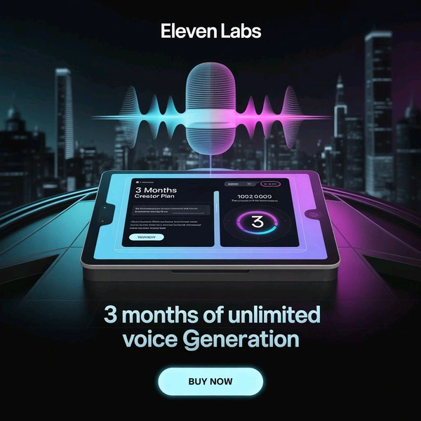 Eleven Labs Creator Plan ( 3 Months )