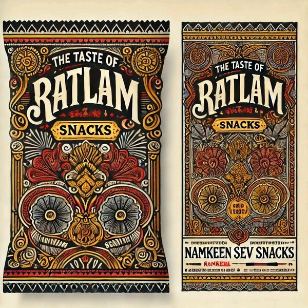 Ratlami Snacks  Ratlami Sev - GOLD - 1KG