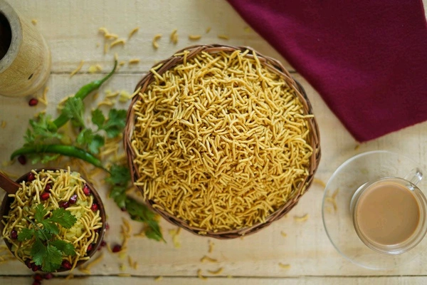 Ratlami Snacks  Poha Sev - GOLD - 1KG