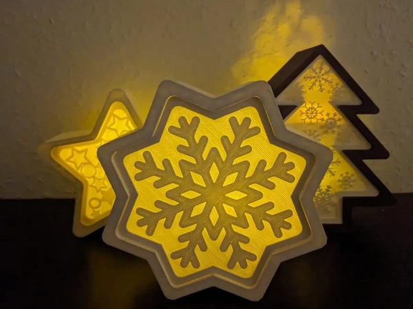 8-Point Star - White
