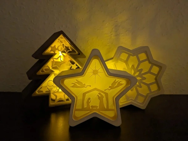 5-Point Star - White