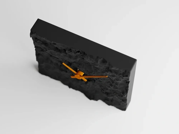 Rock Stone Pattern - 15.2 cm, Black