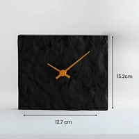 Rock Stone Pattern - 15.2 cm, Black