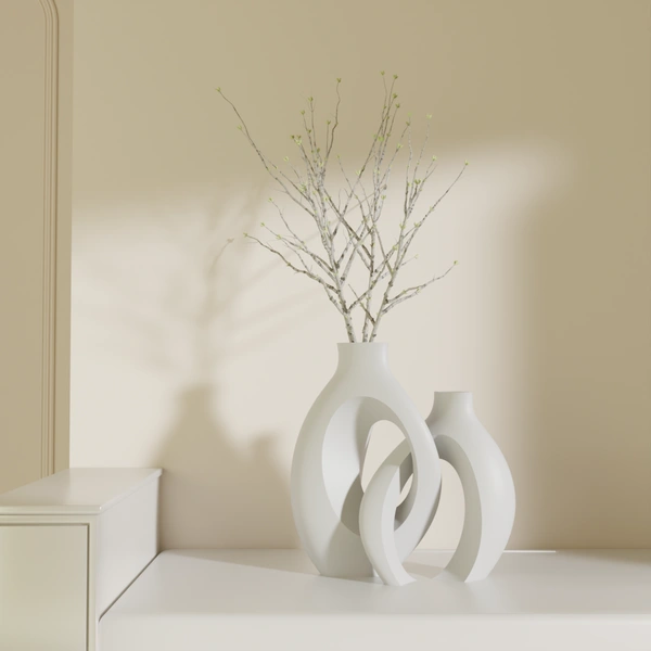 Yukt - 18 cm, White