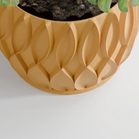 Modern Planter No Hole - 7 cm, Web Orange