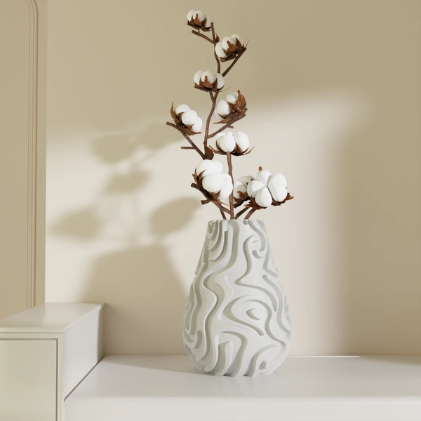 Velora - 17 cm, White