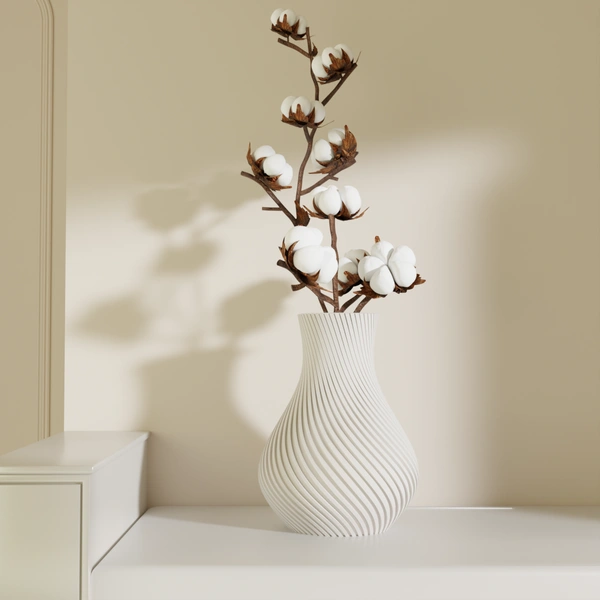 Evara - 18 cm, White