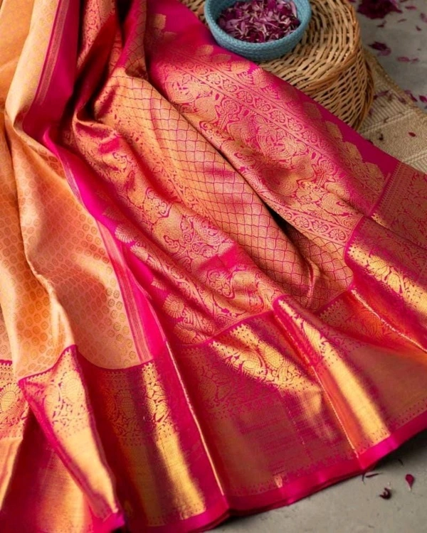 बनारसी साडी Banarasi Soft Silk Saree 