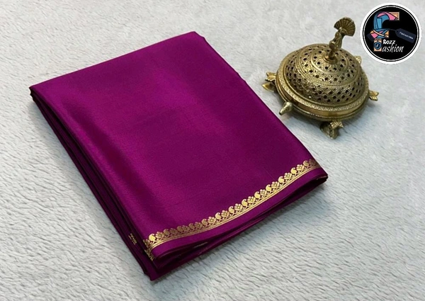 Viscose Silk Saree - Cardinal Pink, 120 GSM THICKNESS [Free Size]