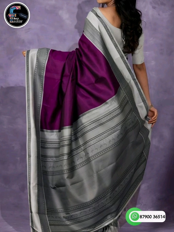 Banarasi Soft Silk Saree |बनारसी रेशमी साडी  - Clairvoyant, Saree:5.50Mtr Blouse:0.80Mtr