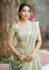 Lehenga Choli With HeavyEmbroidery & Sequence Work| लहंगा चोली
              - Pine Glade, XL