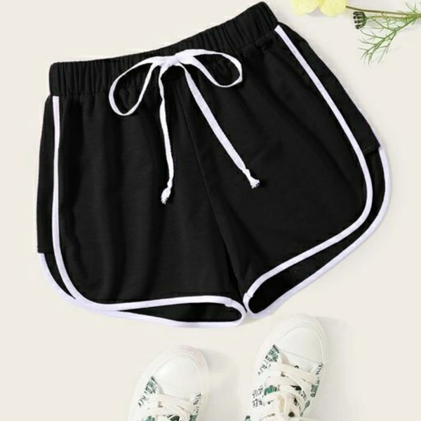 Black Hosiery Short - 24