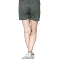 Olive Cotton Short - 32