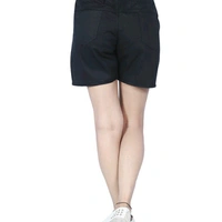 Black Cotton Short - 30