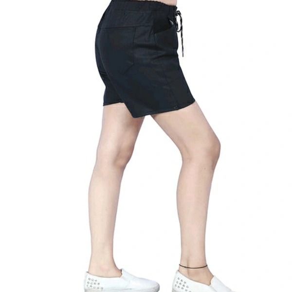 Black Cotton Short - 32