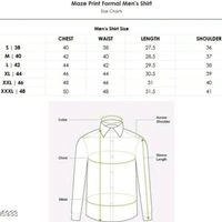 Abstract Pattern Print Poly Cotton Full Sleeve - 19396935 - L
