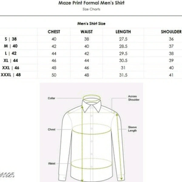 Abstract Pattern Print Poly Cotton Half Sleeve Shirt - L