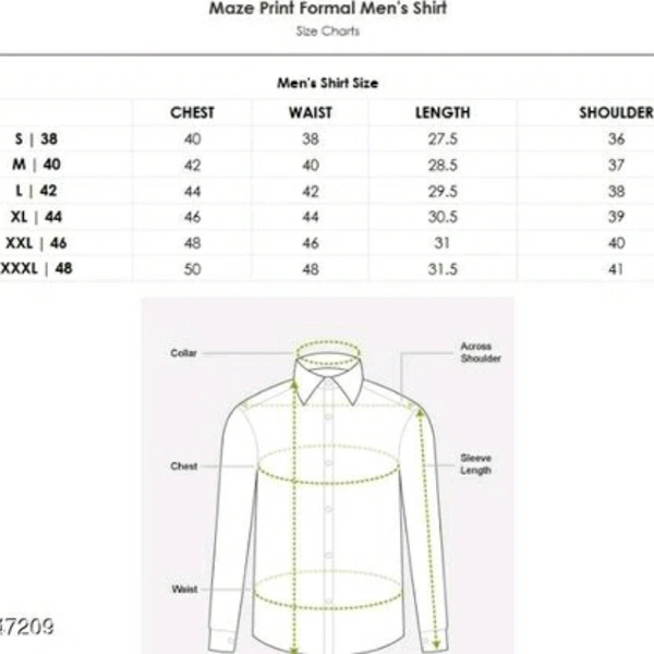 Abstract Pattern Print Half Sleeve Shirt - M