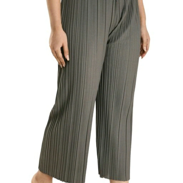 Grey And Maroon Palazzo (Set Of 2) - 28