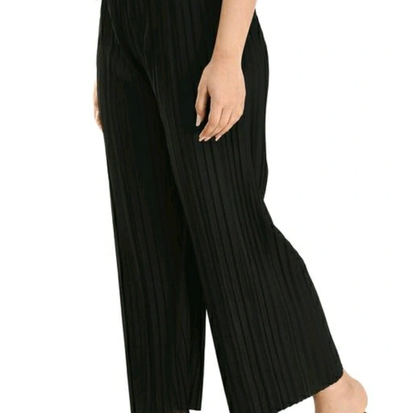 Grey And Black Palazzos (Set Of 2) - 36