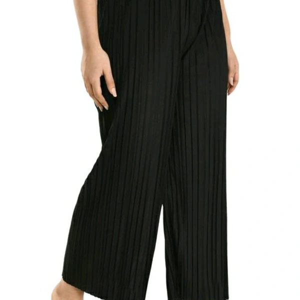 Grey And Black Palazzos (Set Of 2) - 36