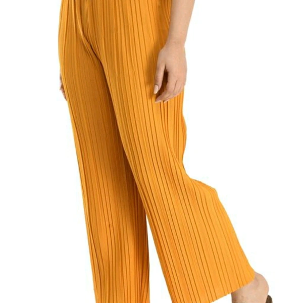 Yellow And Black Palazzos (Set Of 2) - 28