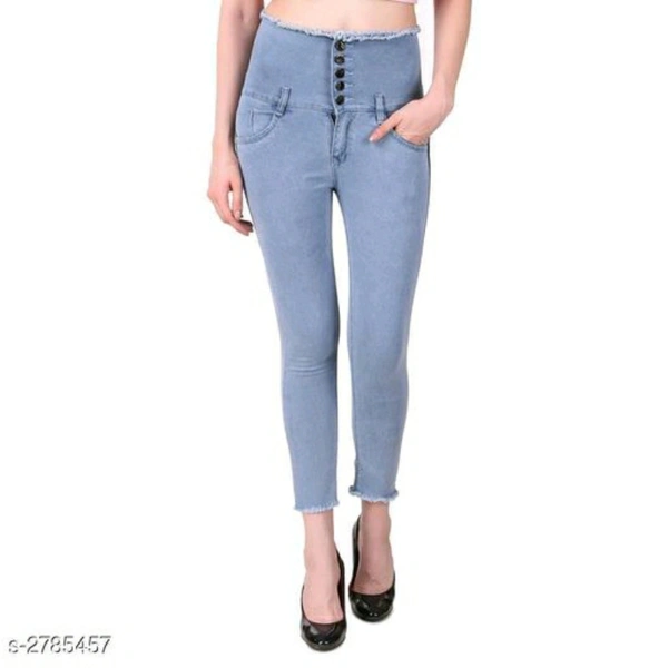 Solid Denim Women's Jeans - 2785457, 32